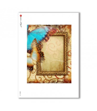 ALBUM-L-0029. Carta di riso album per decoupage.