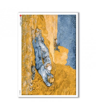 ARTWORK-0097. Carta di riso opere d'arte per decoupage.