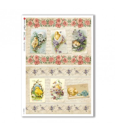 HOLIDAY-0104. Holiday Rice Paper for decoupage.