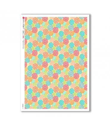 PATTERN-0173. Papel de Arroz texture para decoupage.