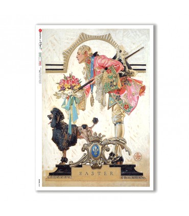 SCENE-0089. Pictorial Rice Paper for decoupage.