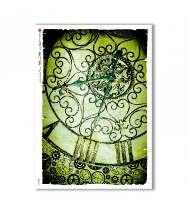 TIME-0020. Watches Rice paper  for the decoupage.