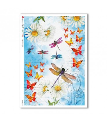 ANIMALS-0150. Carta di riso animali per decoupage.