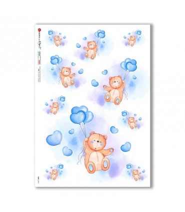 BABY-0079. Carta di riso bambini per decoupage.