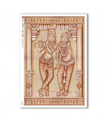 CULT-0154. Carta di riso sacra per decoupage.