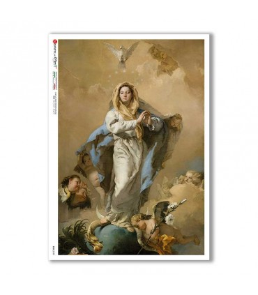 CULT-0159. Carta di riso sacra per decoupage.