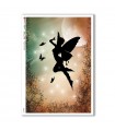 FAIRIES-0077. Carta di riso fate per decoupage.