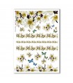 FLOWERS-0369. Carta di riso fiori per decoupage.