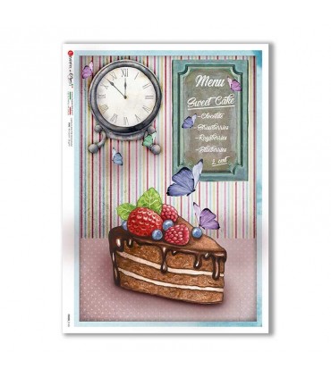 FOOD-0145. Rice Paper food for decoupage.