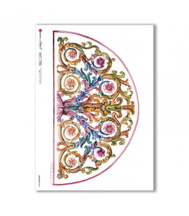 GROTTESCHE-0003. Carta di riso grottesca per decoupage.