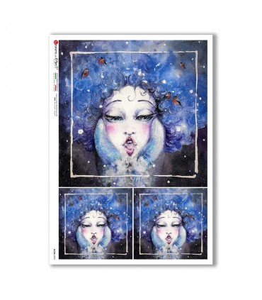 SCENE-0098. Pictorial Rice Paper for decoupage.