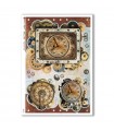 TIME-0026. Carta di riso orologi per decoupage.