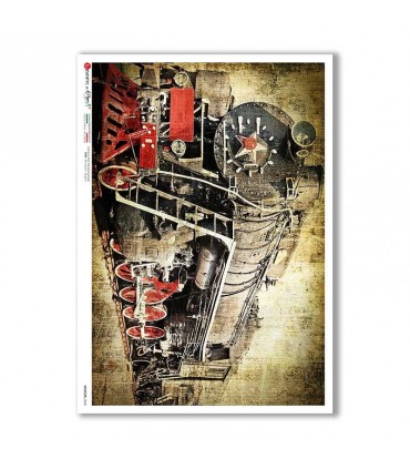 VEHICLES-0040. Vehicles Rice Paper for decoupage.