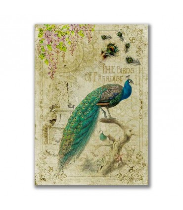 GF-ANIMALES-009. Papel de arroz de gran tamaño