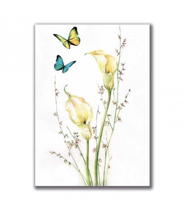 GF-FLOWERS-004. Rice paper large format