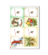 CHRISTMAS-0243-UK. Christmas Rice Paper victorian for decoupage.