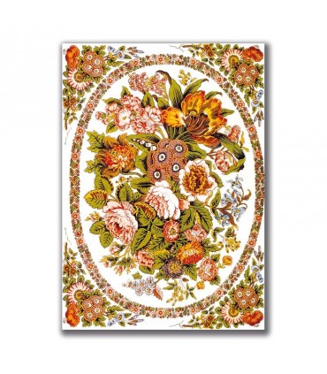 GF-FLORES-021. Papel de arroz de gran tamaño