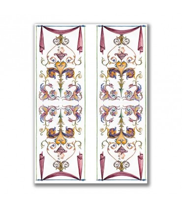 GF-GROTTESCHE-002. Carta di riso grande formato