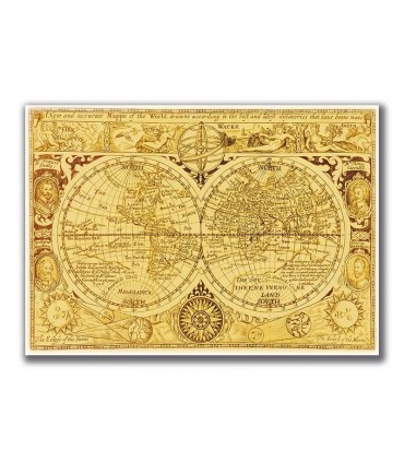 GF-MAPS-003. Rice paper large format