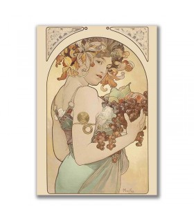 GF-ART NOUVEAU-004. Papel de arroz de gran tamaño