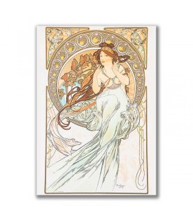 GF-ART NOUVEAU-005. Carta di riso grande formato