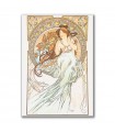 GF-ART NOUVEAU-005. Papel de arroz de gran tamaño