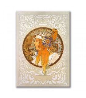 GF-ART NOUVEAU-006. Papel de arroz de gran tamaño