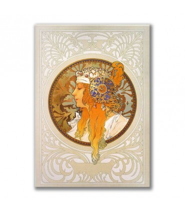 GF-ART NOUVEAU-006. Carta di riso grande formato