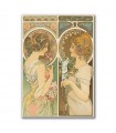 GF-ART NOUVEAU-007. Carta di riso grande formato