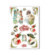 CHRISTMAS-0251. Christmas Rice Paper victorian for decoupage.
