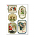 CHRISTMAS-0255. Christmas Rice Paper victorian for decoupage.
