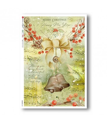 CHRISTMAS-0320. Christmas Rice Paper for decoupage.
