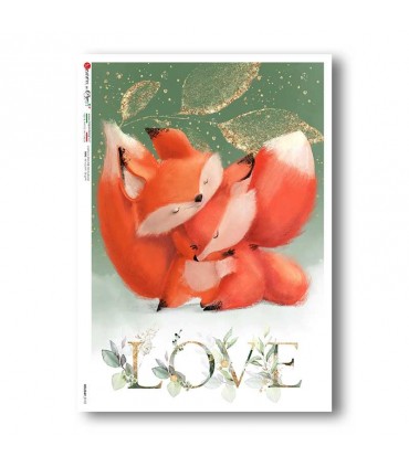 HOLIDAY-0112. Holiday Rice Paper for decoupage.