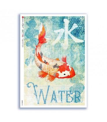 ANIMALS-0175. Papel de Arroz animales para decoupage.