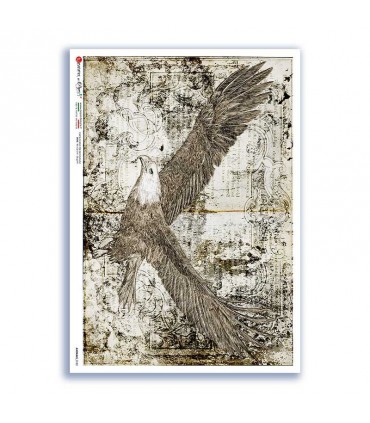 ANIMALS-0182. Carta di riso animali per decoupage.