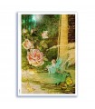 FAIRIES-0083. Carta di riso fate per decoupage.