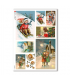 CHRISTMAS-0265. Carta di riso vittoriana Natale per decoupage.