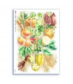 FOOD-0148. Carta di riso cucina per decoupage.