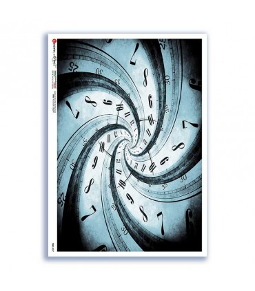 TIME-0027. Watches Rice paper  for the decoupage.