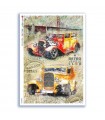 VEHICLES-0052. Carta di riso veicoli per decoupage.