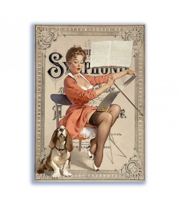 GF-PIN-UP-006. Papel de arroz de gran tamaño