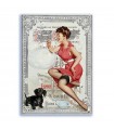 GF-PIN-UP-008. Rice paper large format