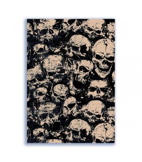 GF-CALAVERAS-014. Papel de arroz de gran tamaño