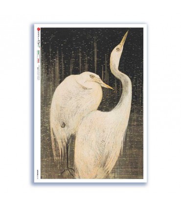 ARTWORK-0118. Papel de Arroz obras de arte para decoupage.