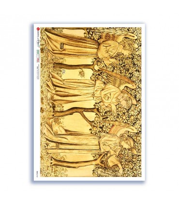 CULT-0162. Carta di riso sacra per decoupage.