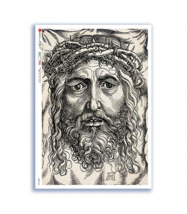 CULT-0163. Papel de Arroz sacras para decoupage.