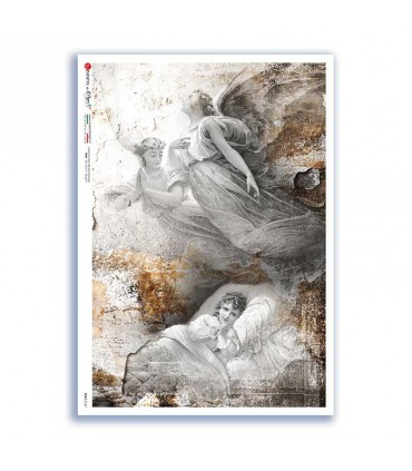 CULT-0167. Carta di riso sacra per decoupage.