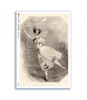 FAIRIES-0088. Rice Paper for decoupage fairies.