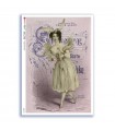 FAIRIES-0090. Carta di riso fate per decoupage.