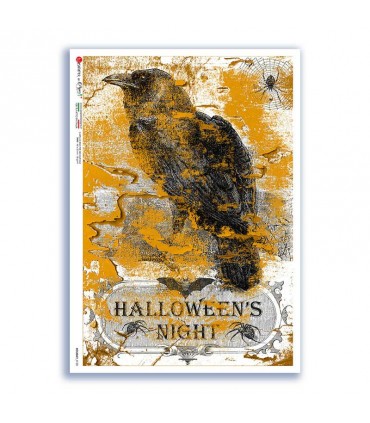 HOLIDAY-0120. Carta di riso festività per decoupage.